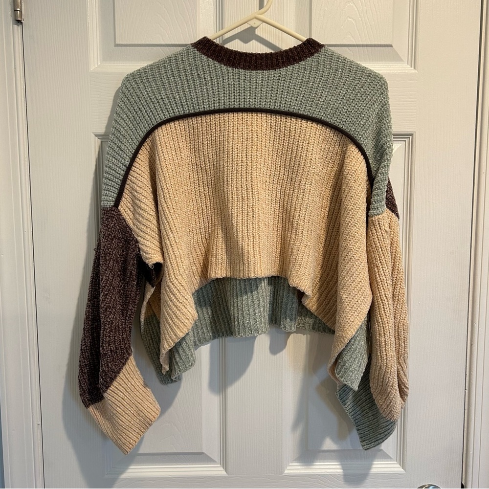 Urban Outfitters Patchwork Sweater XS EUC